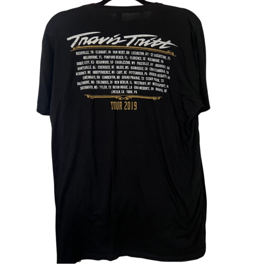 🔴 Travis Tritt Tour 2019 T-Shirt - Picture 3 of 4